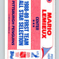 1989-90 Topps Stickers #3 Mario Lemieux Pittsburgh Penguins V33319