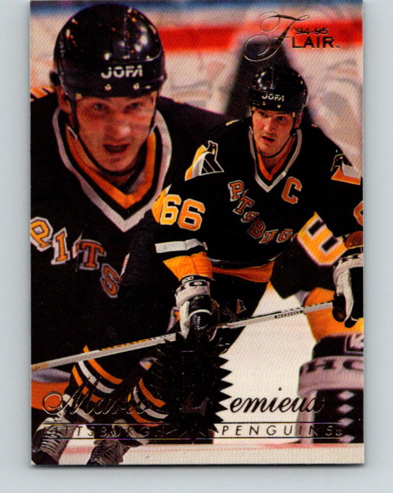 1994-95 Flair #135 Mario Lemieux Pittsburgh Penguins V33321