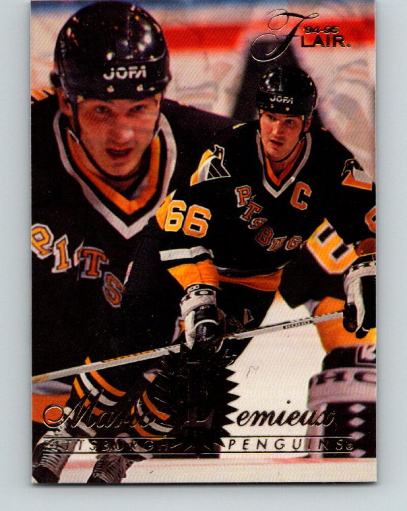1994-95 Flair #135 Mario Lemieux Pittsburgh Penguins V33322