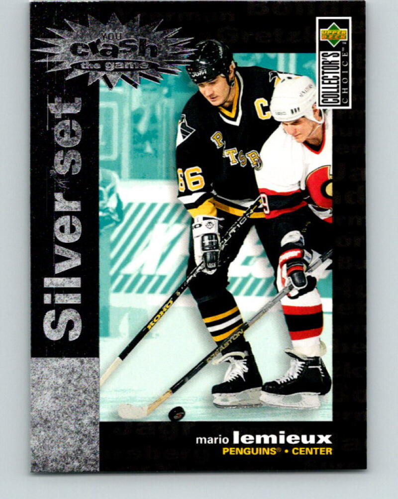 1995-96 Collector's Crash the Game Silver #C25 Mario Lemieux V33328