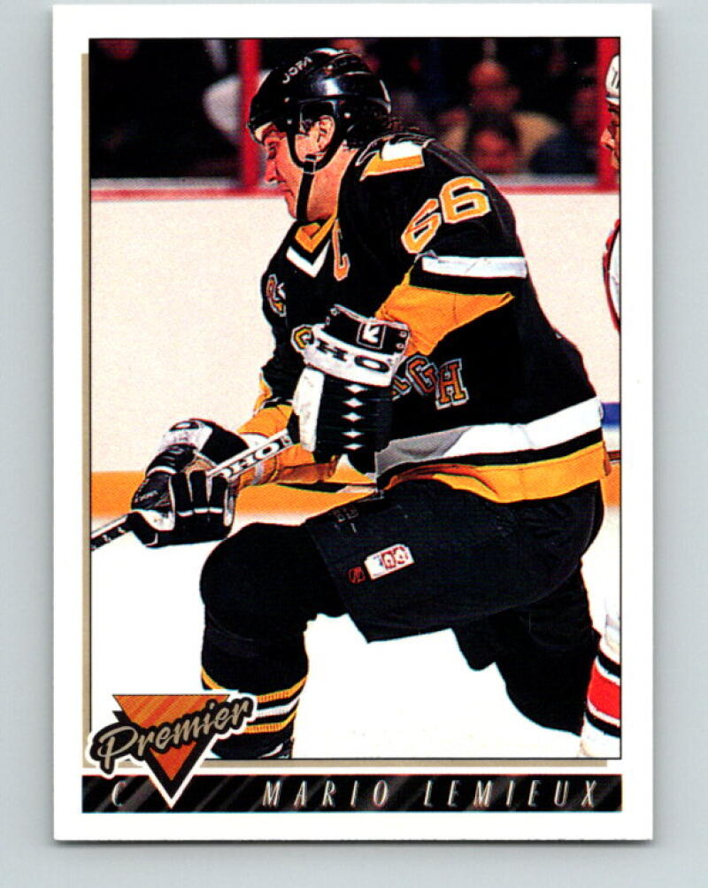 1993-94 Topps Premier #220 Mario Lemieux Pittsburgh Penguins V33333