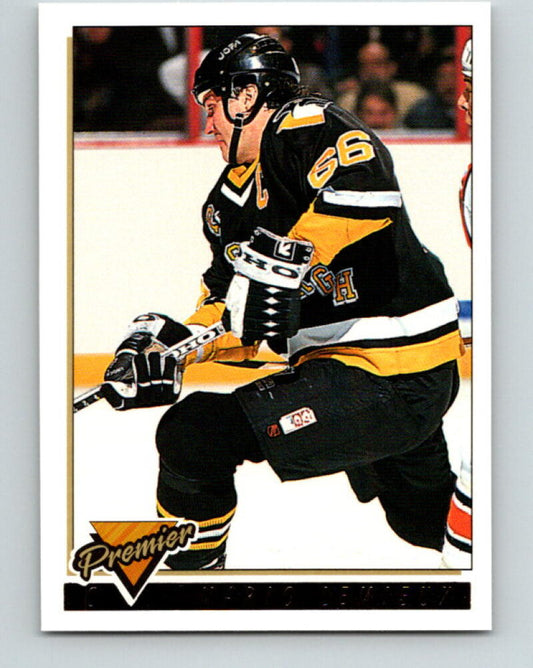 1993-94 Topps Premier Gold #220 Mario Lemieux Penguins 33336