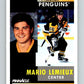 1991-92 Pinnacle #1 Mario Lemieux  Pittsburgh Penguins V33353
