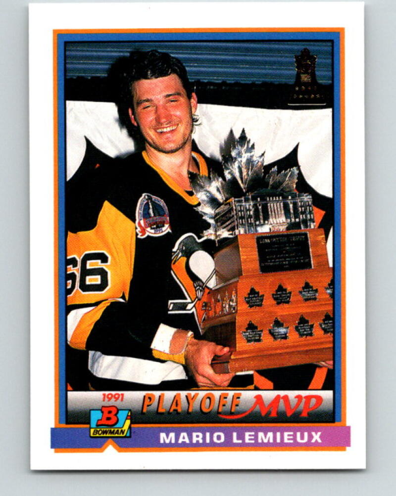 1991-92 Bowman #425 Mario Lemieux MINT V33360