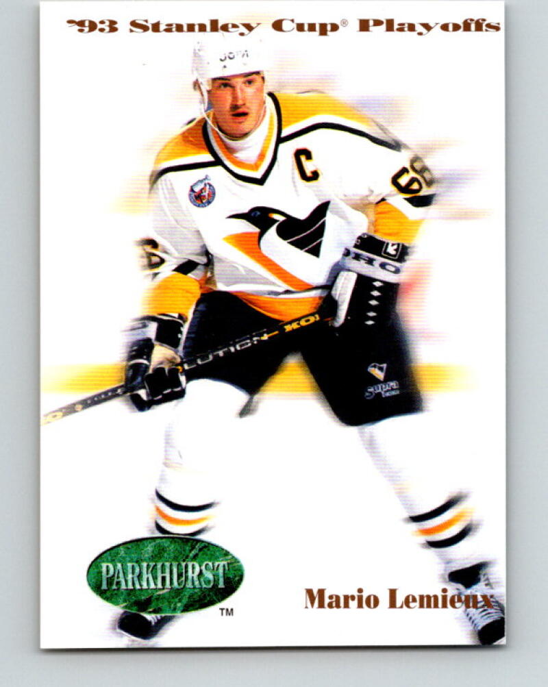1992-93 Parkhurst #498 Mario Lemieux MINT Pittsburgh Penguins V33363