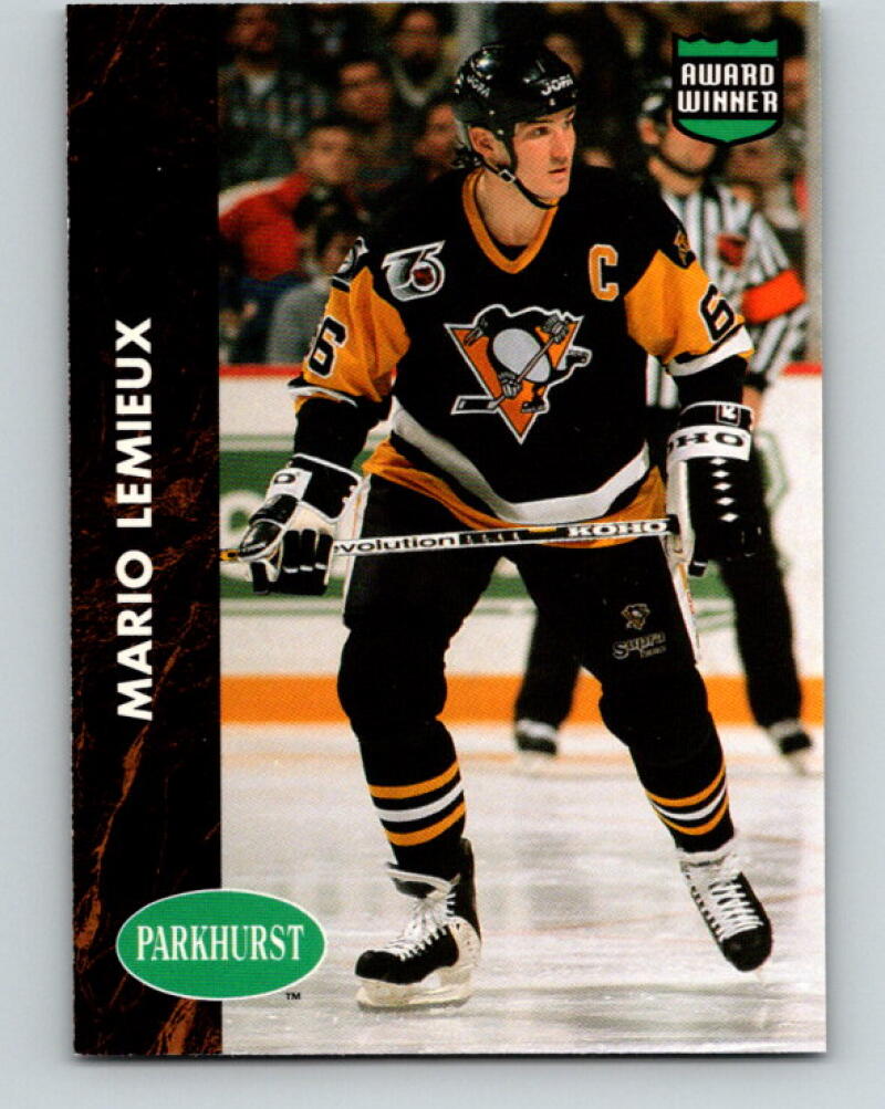 1991-92 Parkhurst PHC #PHC7 Mario Lemieux MINT Penguins V33366