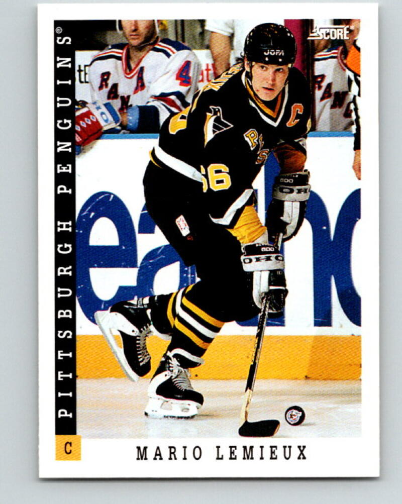 1993-94 Score #350 Mario Lemieux MINT Pittsburgh Penguins V33370
