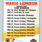 1993-94 Stadium Club #143 Mario Lemieux Hart Trophy V33378