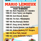 1993-94 Stadium Club #146 Mario Lemieux Masterton Trophy V33380