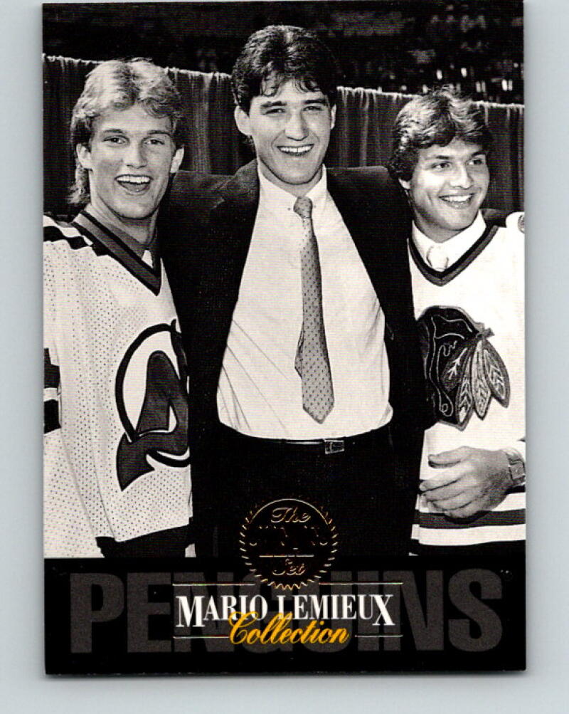 1993-94 Leaf Mario Lemieux #3 Mario Lemieux Pittsburgh Penguins V33394