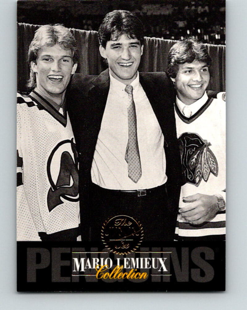 1993-94 Leaf Mario Lemieux #3 Mario Lemieux Pittsburgh Penguins V33395