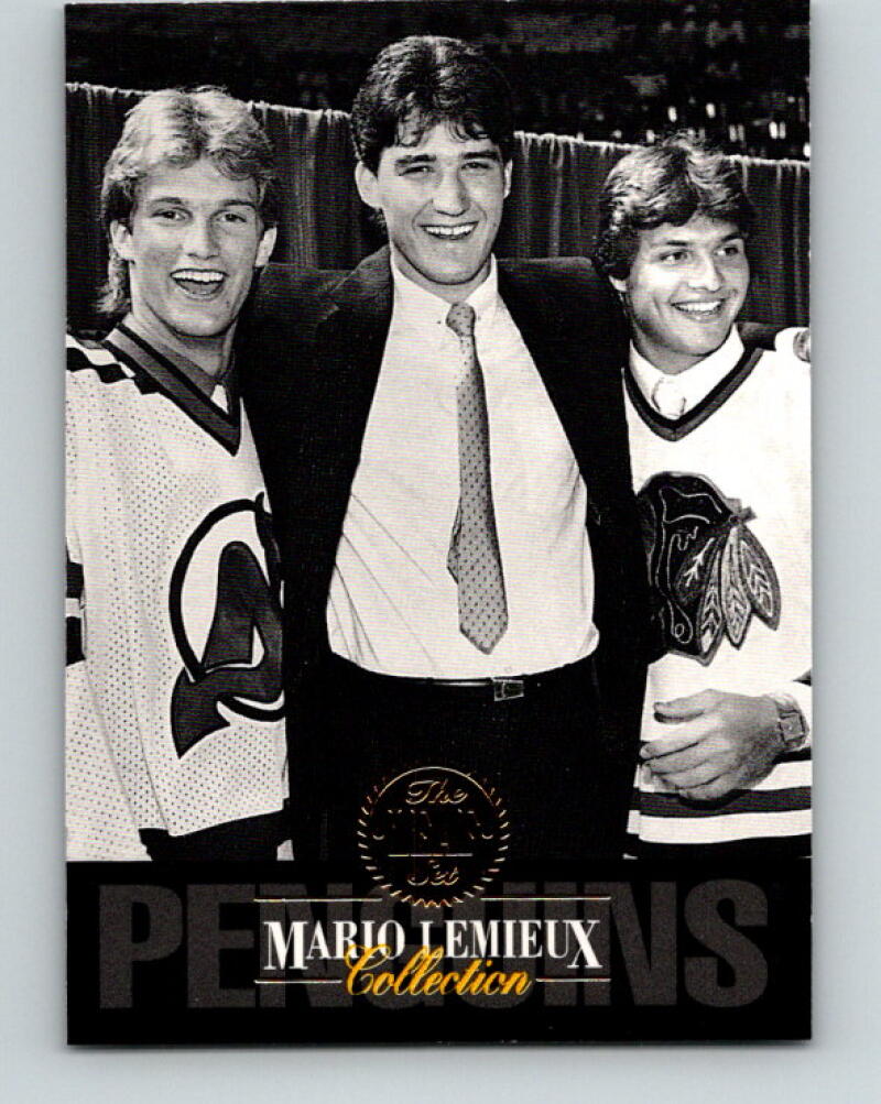 1993-94 Leaf Mario Lemieux #3 Mario Lemieux Pittsburgh Penguins V33398