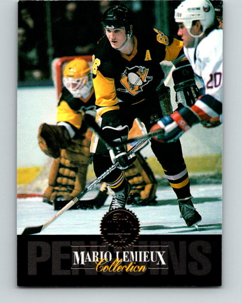 1993-94 Leaf Mario Lemieux #5 Mario Lemieux Pittsburgh Penguins V33399