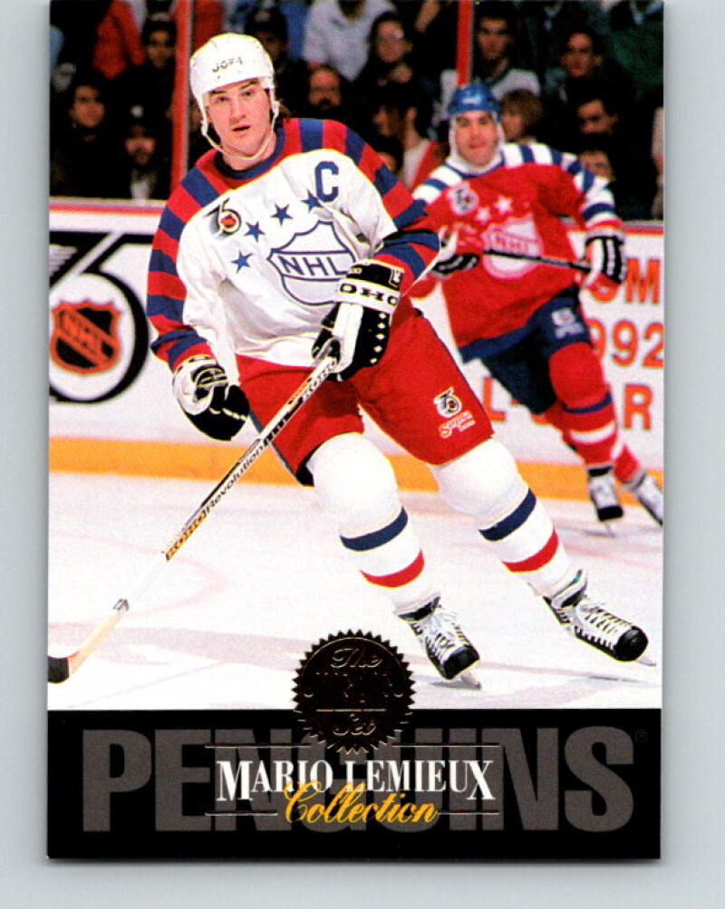 1993-94 Leaf Mario Lemieux #7 Mario Lemieux Pittsburgh Penguins V33400