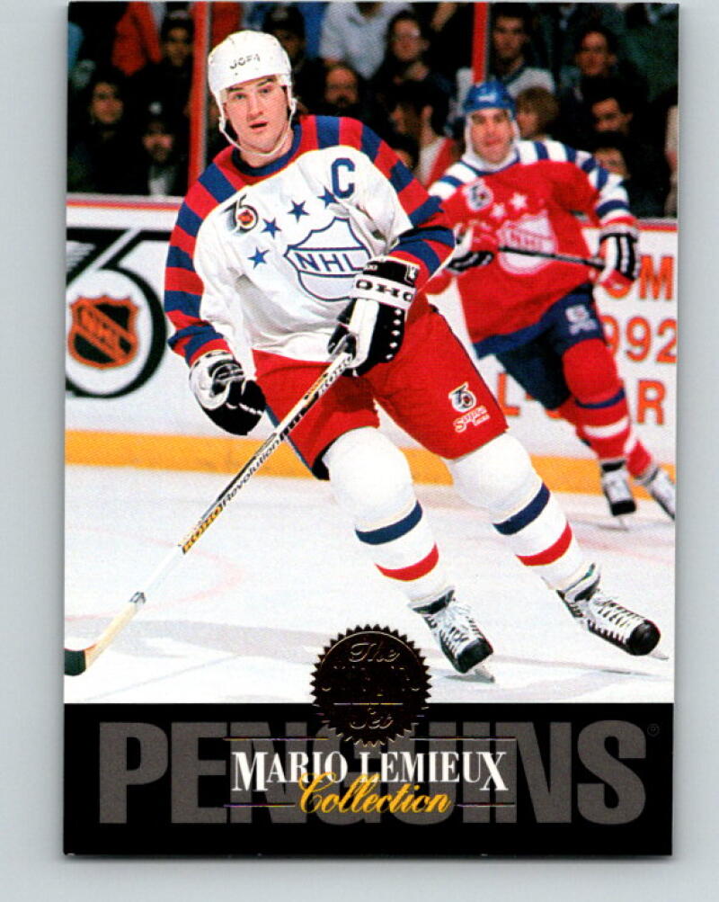 1993-94 Leaf Mario Lemieux #7 Mario Lemieux Pittsburgh Penguins V33401