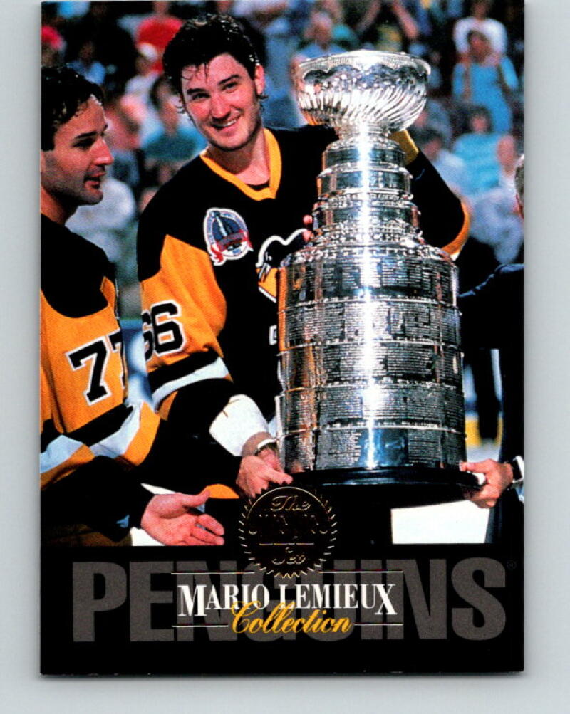 1993-94 Leaf Mario Lemieux #8 Mario Lemieux Pittsburgh Penguins V33402