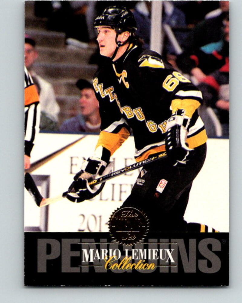 1993-94 Leaf Mario Lemieux #9 Mario Lemieux Pittsburgh Penguins V33404
