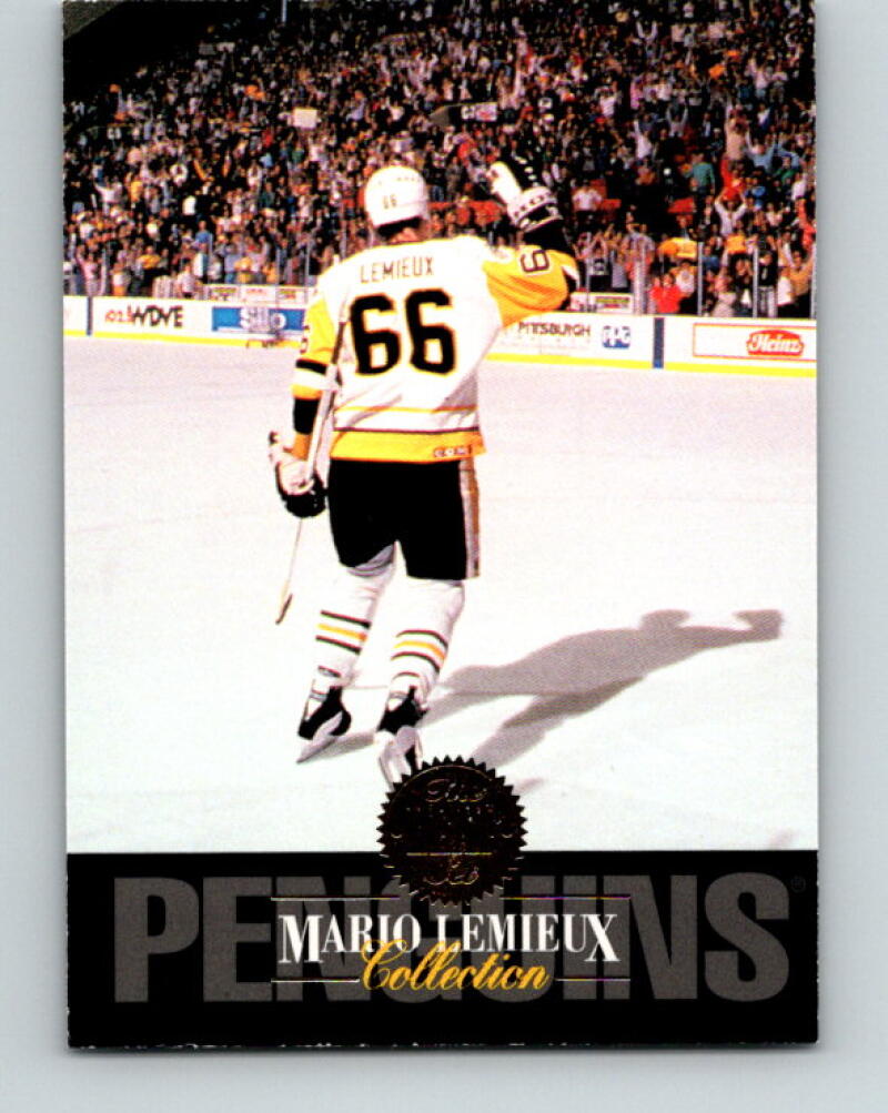 1993-94 Leaf Mario Lemieux #10 Mario Lemieux Pittsburgh Penguins V33405
