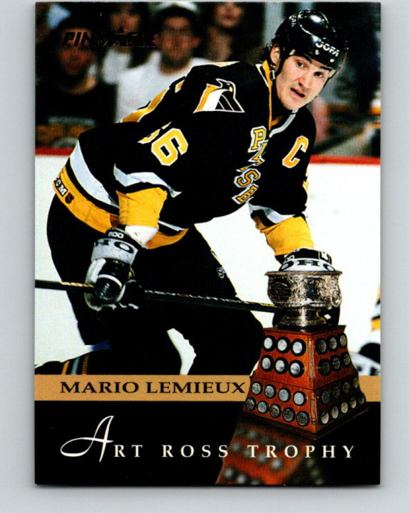 1993-94 Pinnacle #230 Mario Lemieux AW Pittsburgh Penguins V33411