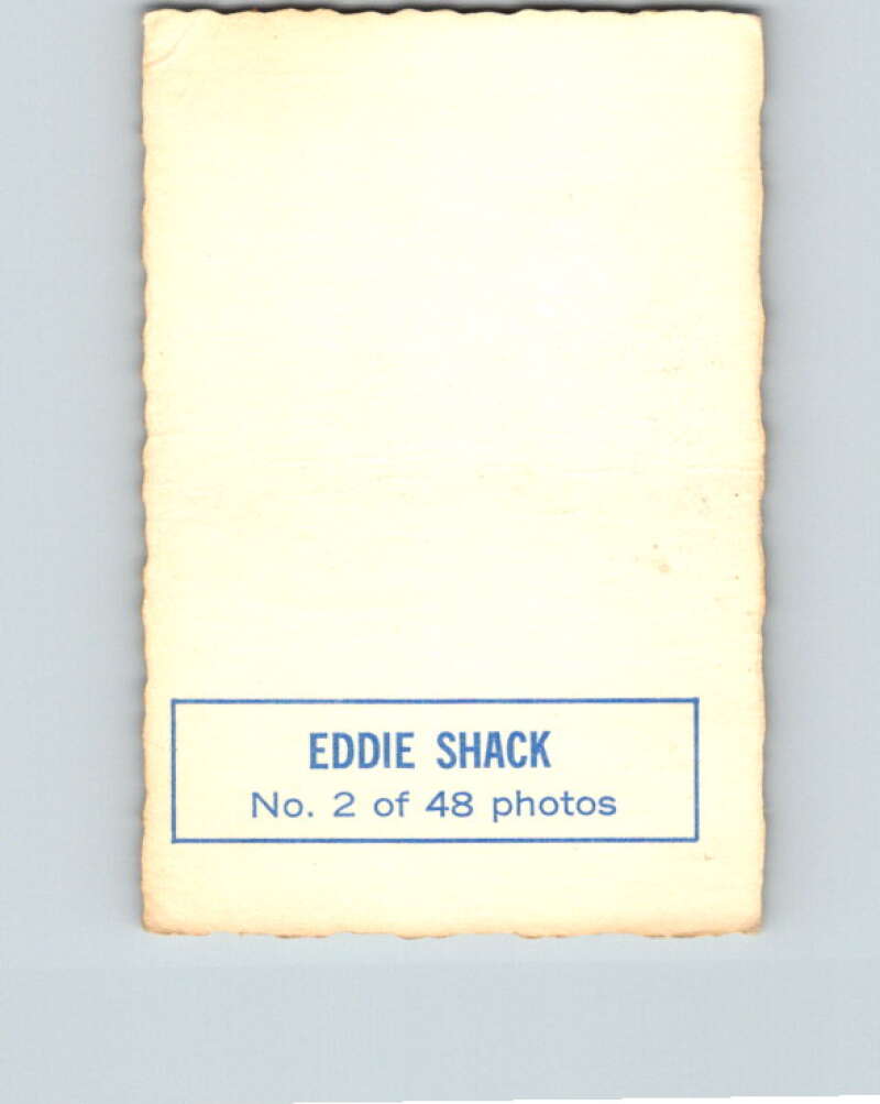 1970-71 O-Pee-Chee Deckle #2 Eddie Shack   V33414