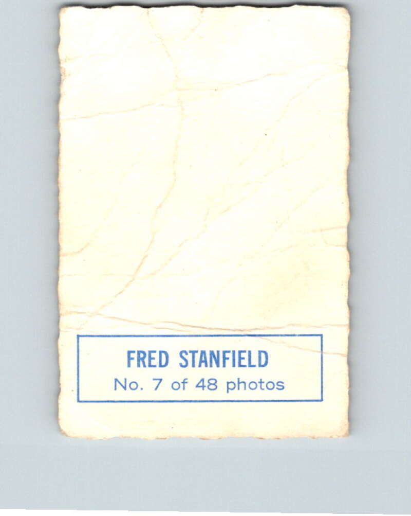 1970-71 O-Pee-Chee Deckle #7 Fred Stanfield   V33419