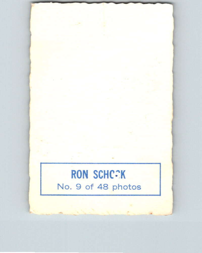 1970-71 O-Pee-Chee Deckle #9 Ron Schock   V33431