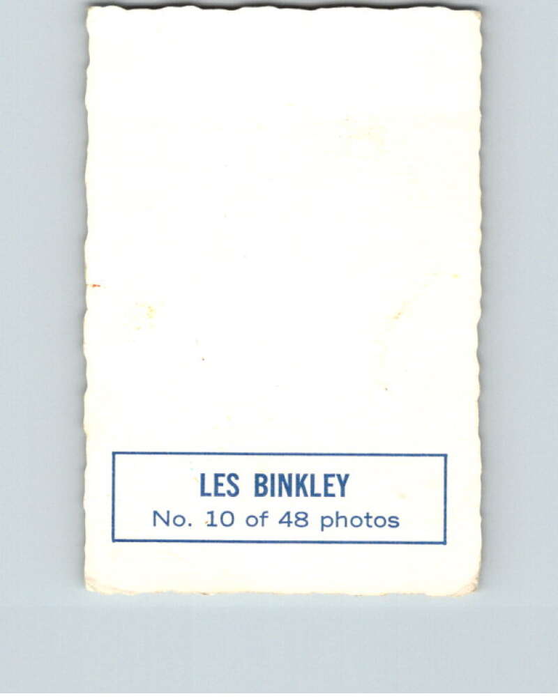1970-71 O-Pee-Chee Deckle #10 Les Binkley   V33432