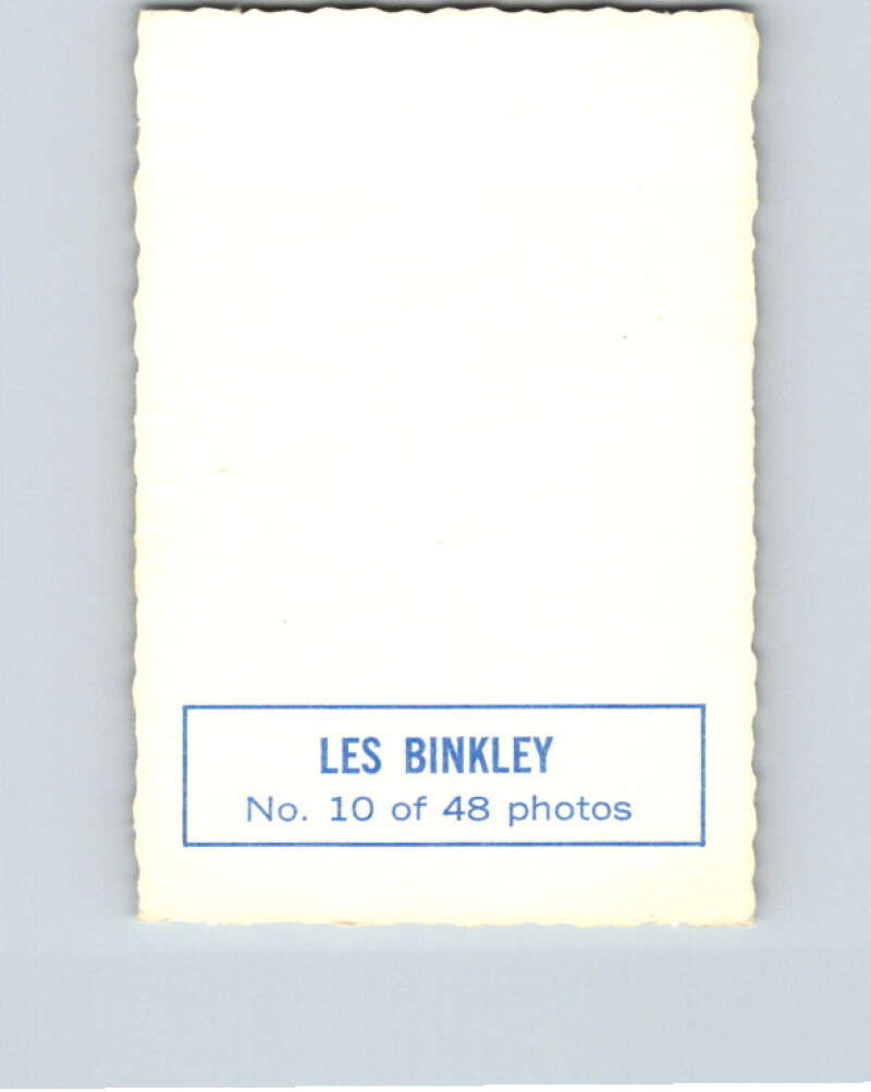 1970-71 O-Pee-Chee Deckle #10 Les Binkley   V33436
