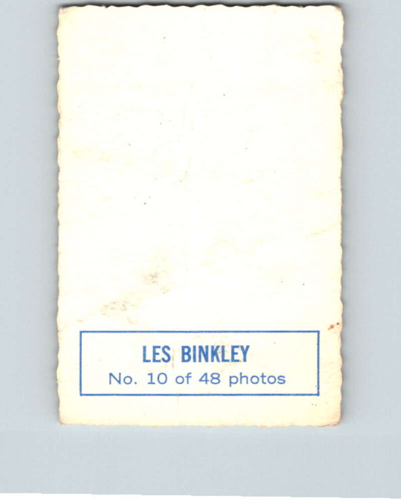 1970-71 O-Pee-Chee Deckle #10 Les Binkley   V33437