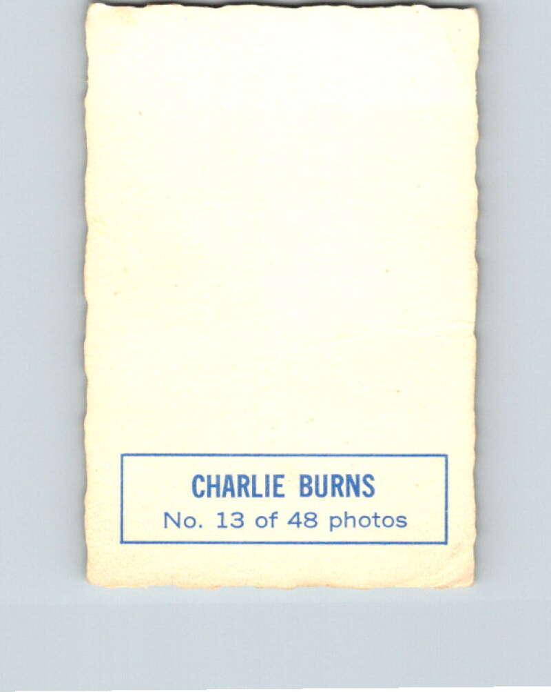 1970-71 O-Pee-Chee Deckle #13 Charlie Burns   V33445
