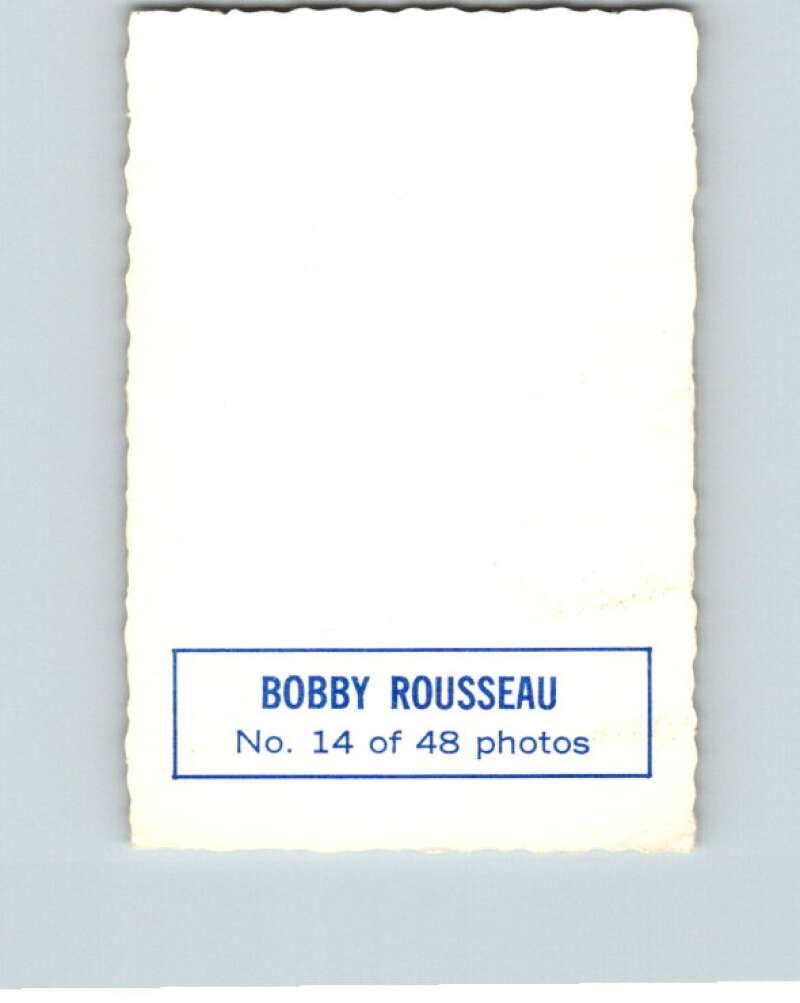 1970-71 O-Pee-Chee Deckle #14 Bobby Rousseau   V33447