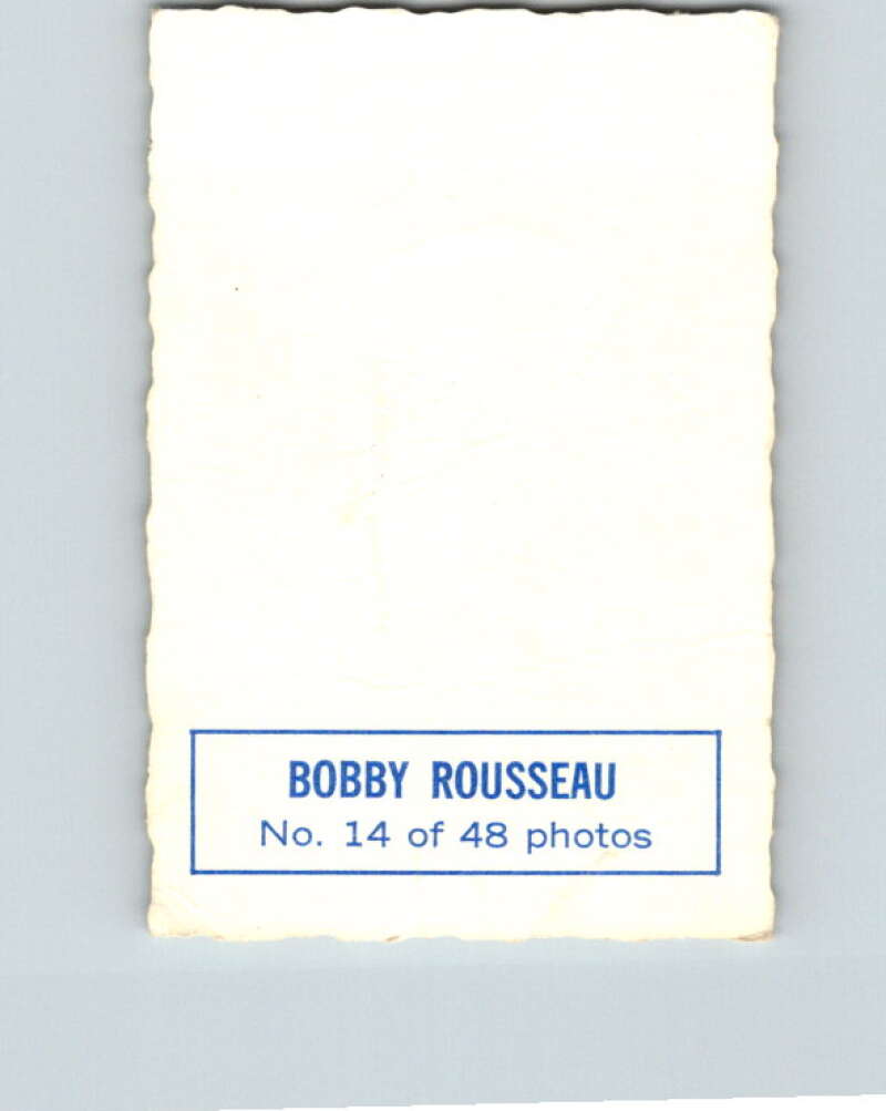 1970-71 O-Pee-Chee Deckle #14 Bobby Rousseau   V33448