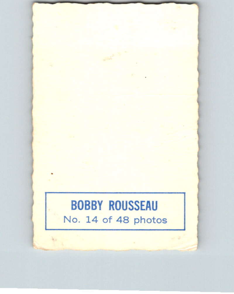 1970-71 O-Pee-Chee Deckle #14 Bobby Rousseau   V33449