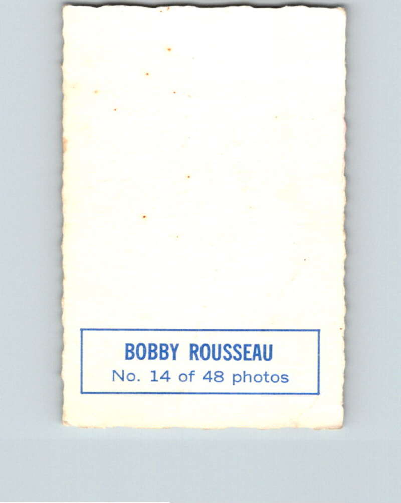 1970-71 O-Pee-Chee Deckle #14 Bobby Rousseau   V33451