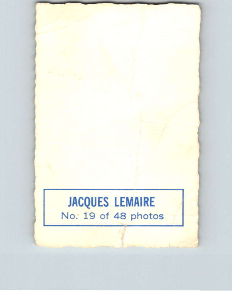 1970-71 O-Pee-Chee Deckle #19 Jacques Lemaire   V33461