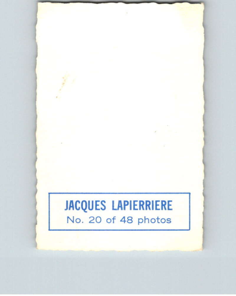 1970-71 O-Pee-Chee Deckle #20 Jacques Laperriere   V33463