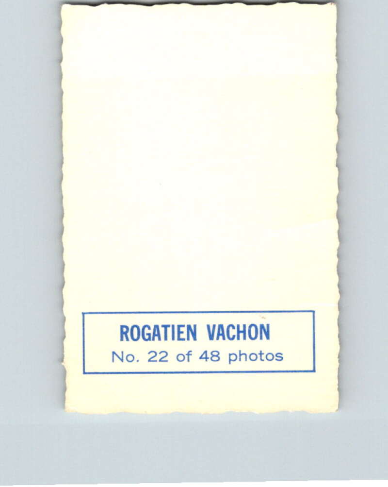 1970-71 O-Pee-Chee Deckle #22 Rogatien Vachon   V33467