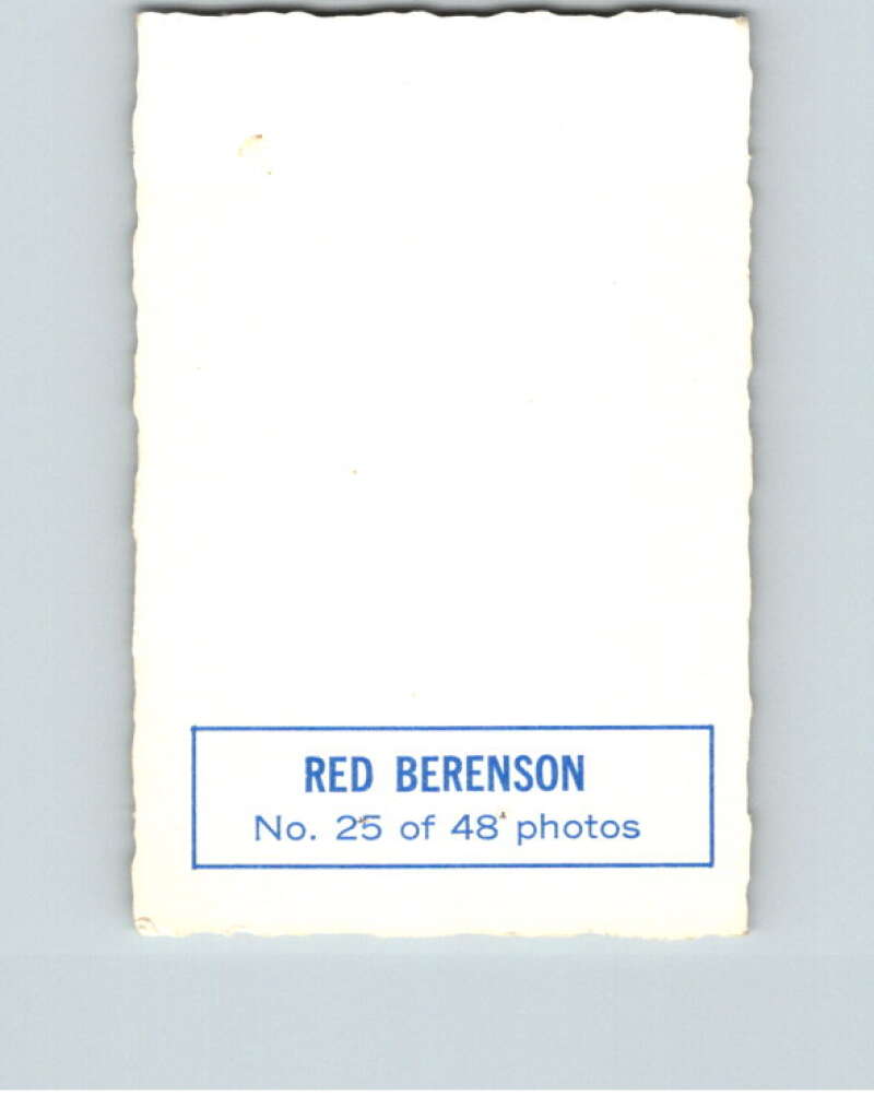 1970-71 O-Pee-Chee Deckle #25 Red Berenson   V33472