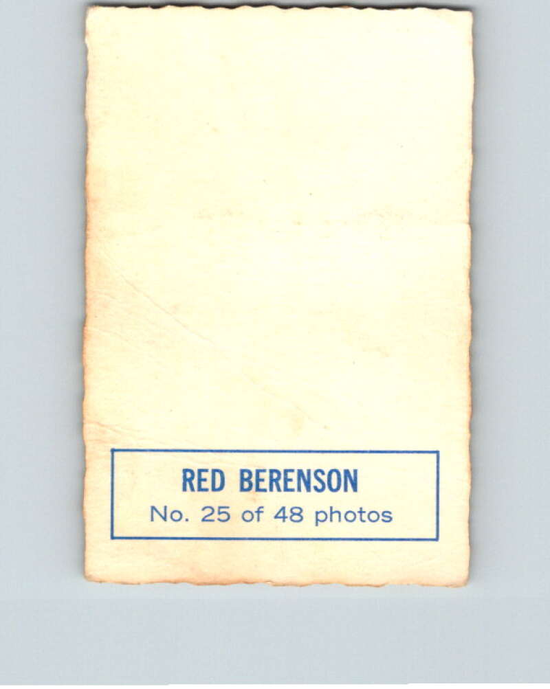 1970-71 O-Pee-Chee Deckle #25 Red Berenson   V33474