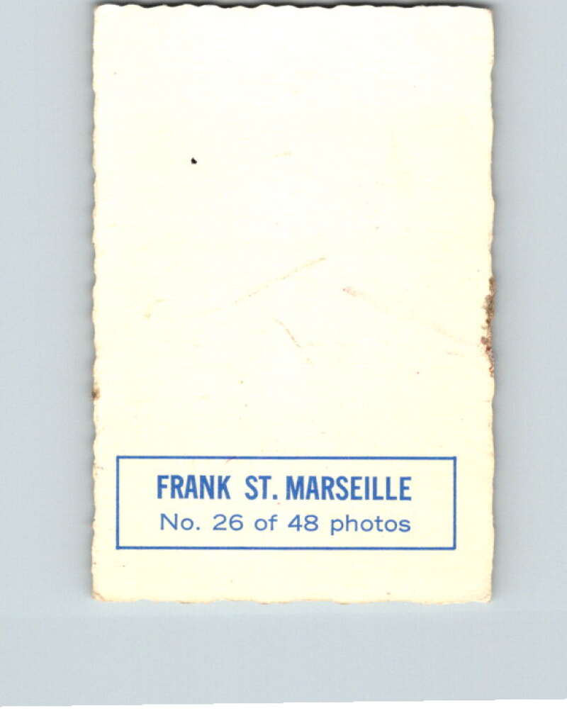 1970-71 O-Pee-Chee Deckle #26 Frank St. Marseille   V33475