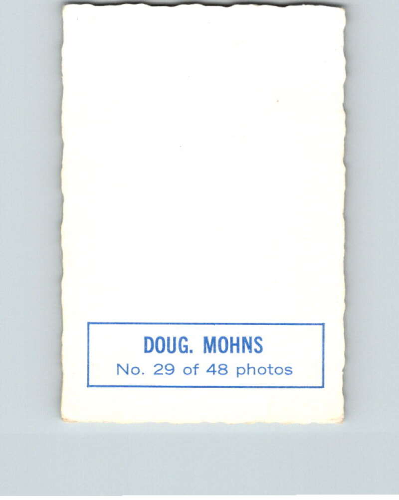 1970-71 O-Pee-Chee Deckle #29 Doug Mohns   V33484