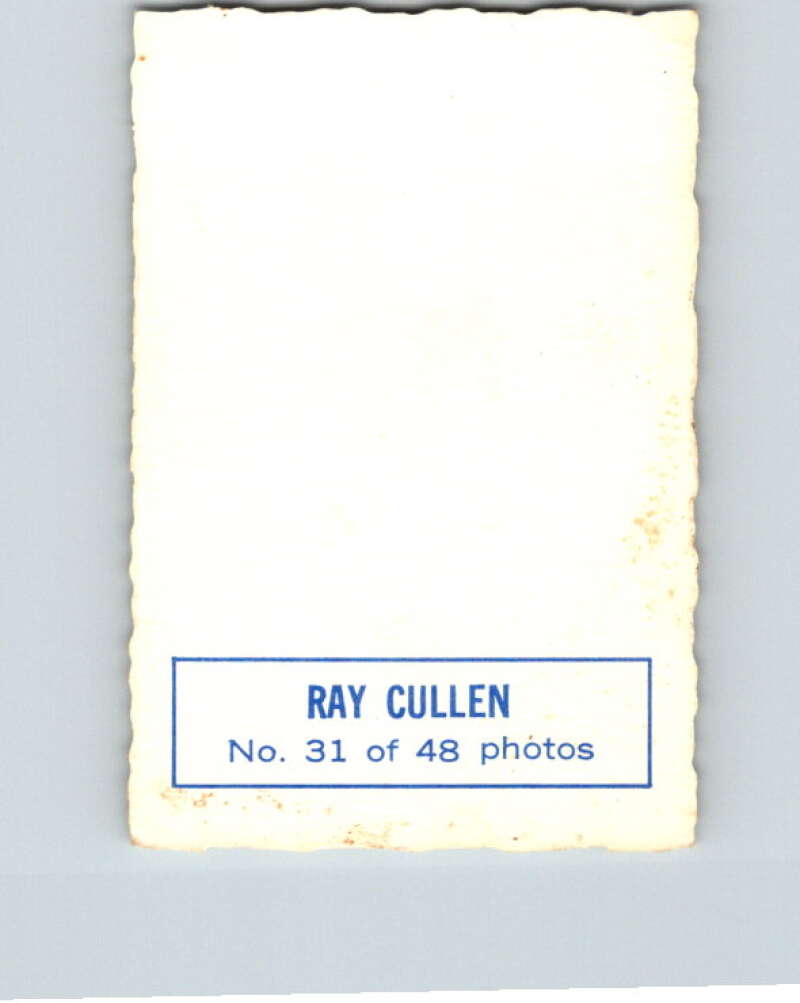 1970-71 O-Pee-Chee Deckle #31 Ray Cullen   V33487