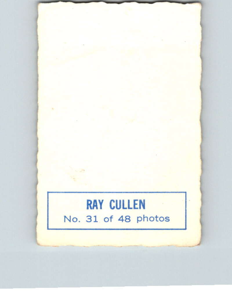 1970-71 O-Pee-Chee Deckle #31 Ray Cullen   V33489