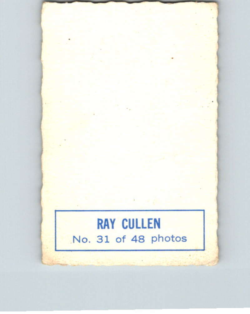 1970-71 O-Pee-Chee Deckle #31 Ray Cullen   V33490