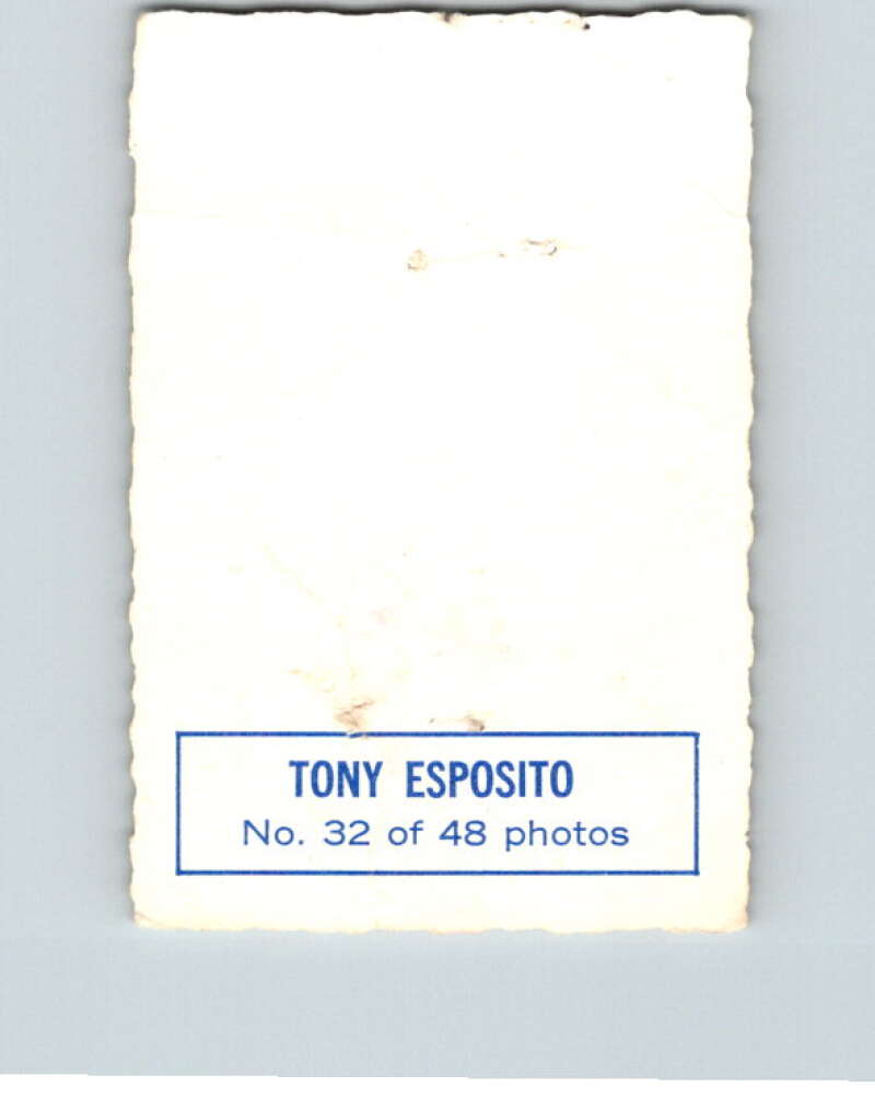 1970-71 O-Pee-Chee Deckle #32 Tony Esposito   V33491
