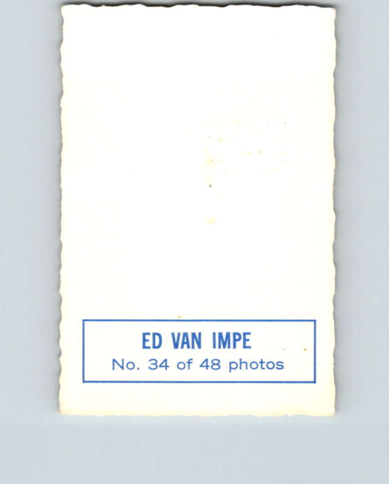 1970-71 O-Pee-Chee Deckle #34 Ed Van Impe   V33493