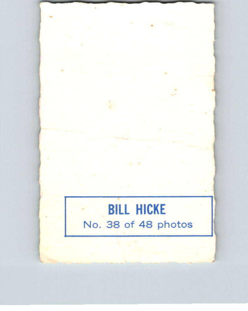 1970-71 O-Pee-Chee Deckle #38 Bill Hicke   V33498