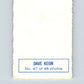 1970-71 O-Pee-Chee Deckle #47 Dave Keon   V33511