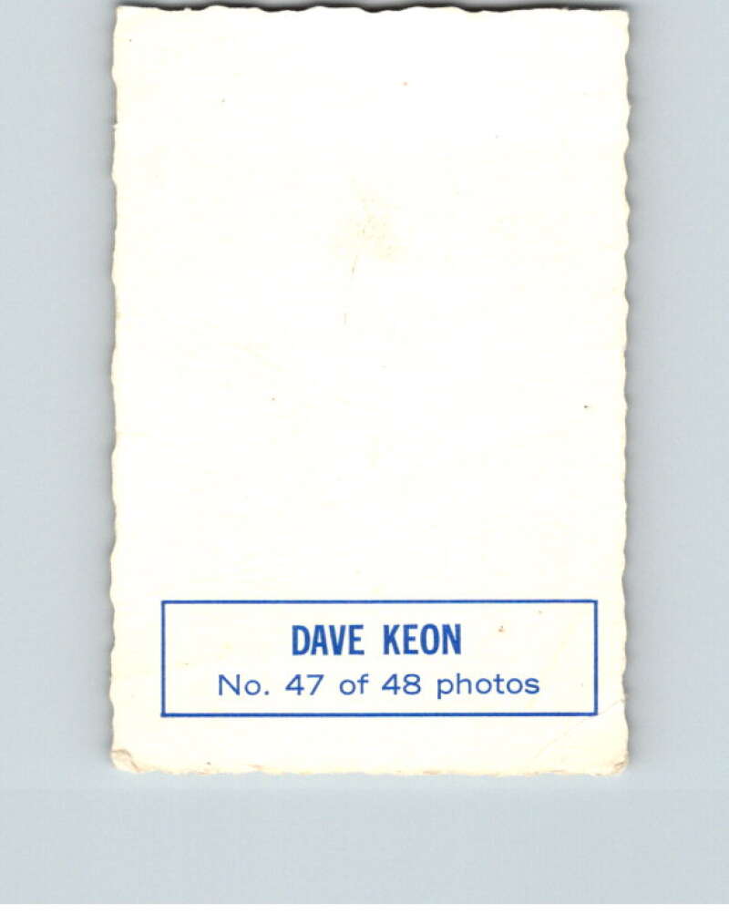 1970-71 O-Pee-Chee Deckle #47 Dave Keon   V33511