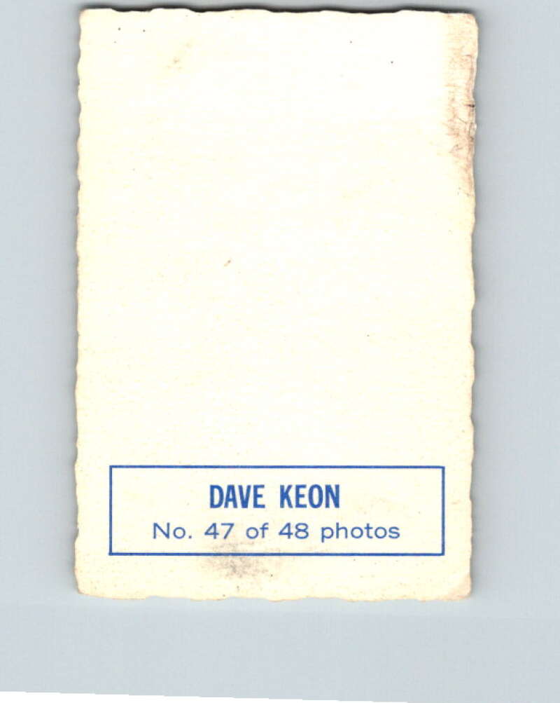 1970-71 O-Pee-Chee Deckle #47 Dave Keon   V33512